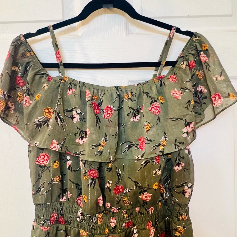 By&By Cold Shoulder Dress - Picture 2 of 6